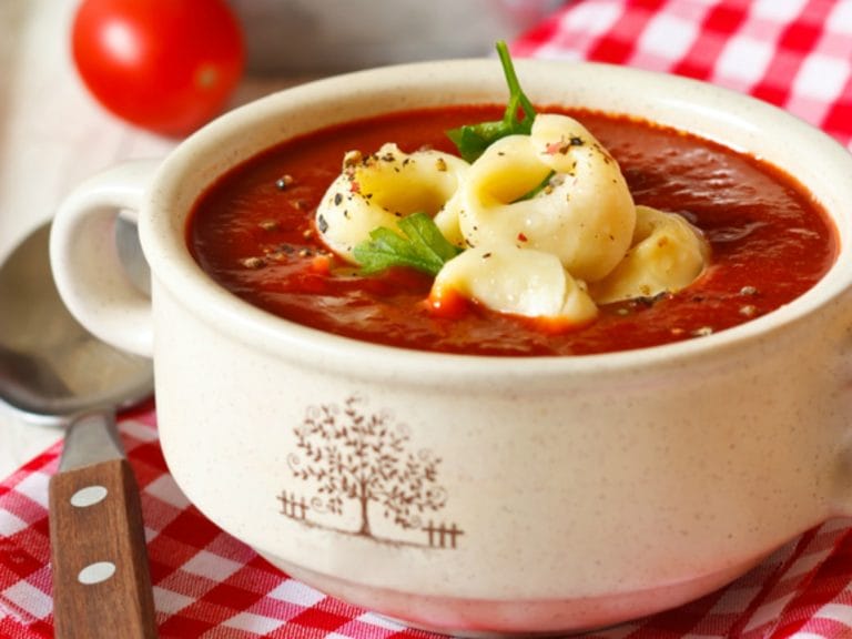 This is a quick, easy and really delicious recipe for tortellini soup. The recipe came from my cousin about 20 years ago and has been a staple in our home ever since.