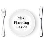 My simple meal planning basics in a nutshell. @mferrell