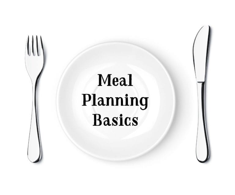 My simple meal planning basics in a nutshell. @mferrell
