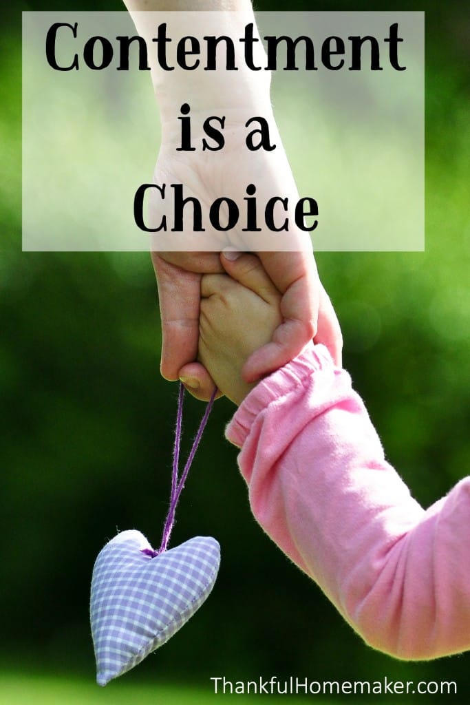 Contentment is a Choice