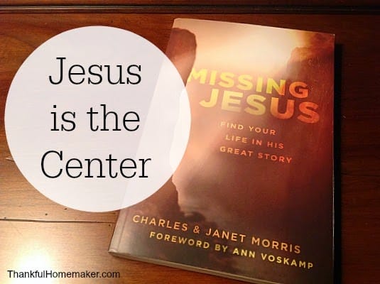 "do we really live our lives with Jesus at the center?" @mferrell