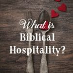 What does it look like to practice biblical hospitality? @mferrell