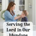 There is no distinction in God's Word between the secular and sacred. If we're in Christ, everything is sacred. #mundane @mferrell