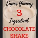 Simple, yummy 3 ingredient milkshake @mferrell