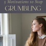 The sin of grumbling or complaining, whether silently or aloud, is a sin against the Lord. It indicates that in that moment, I’m saying, Jesus isn’t enough. #trustinHim #nocomplaining
