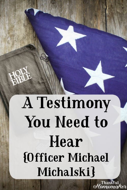 "Salvation is the most important thing"