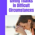 There are some situations in our lives where it can be hard to see the good. It can be easy to lose hope and fix our eyes on the seemingly hopeless situation instead of fixing our eyes on the Lord. @thankfulhomemaker