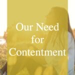 Contentment in our walk as believers is learned, just as Paul learned it, so do we as we walk this walk with the Lord. #contentment @thankfulhomemaker