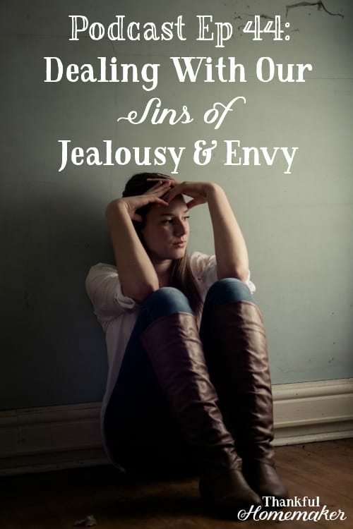 Podcast Ep 44:Dealing With Our Jealousy & Envy -When we find ourselves dealing with jealousy comparing ourselves to others or envious of others, it's like we're saying to God that we're not satisfied with what He's given us. @mferrell