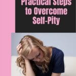 Self-pity is a selfish tendency that takes our eyes off Christ and puts them on ourselves. We forget “God works all things together for good to those who love Him and are called according to His purpose.” Are we able to give God “thanks in all things”?