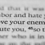 We are to be imitators of Jesus who is God incarnate. And we are to reflect his image to a lost and dying world. One way we do that is by loving our enemies. @thankfulhomemaker