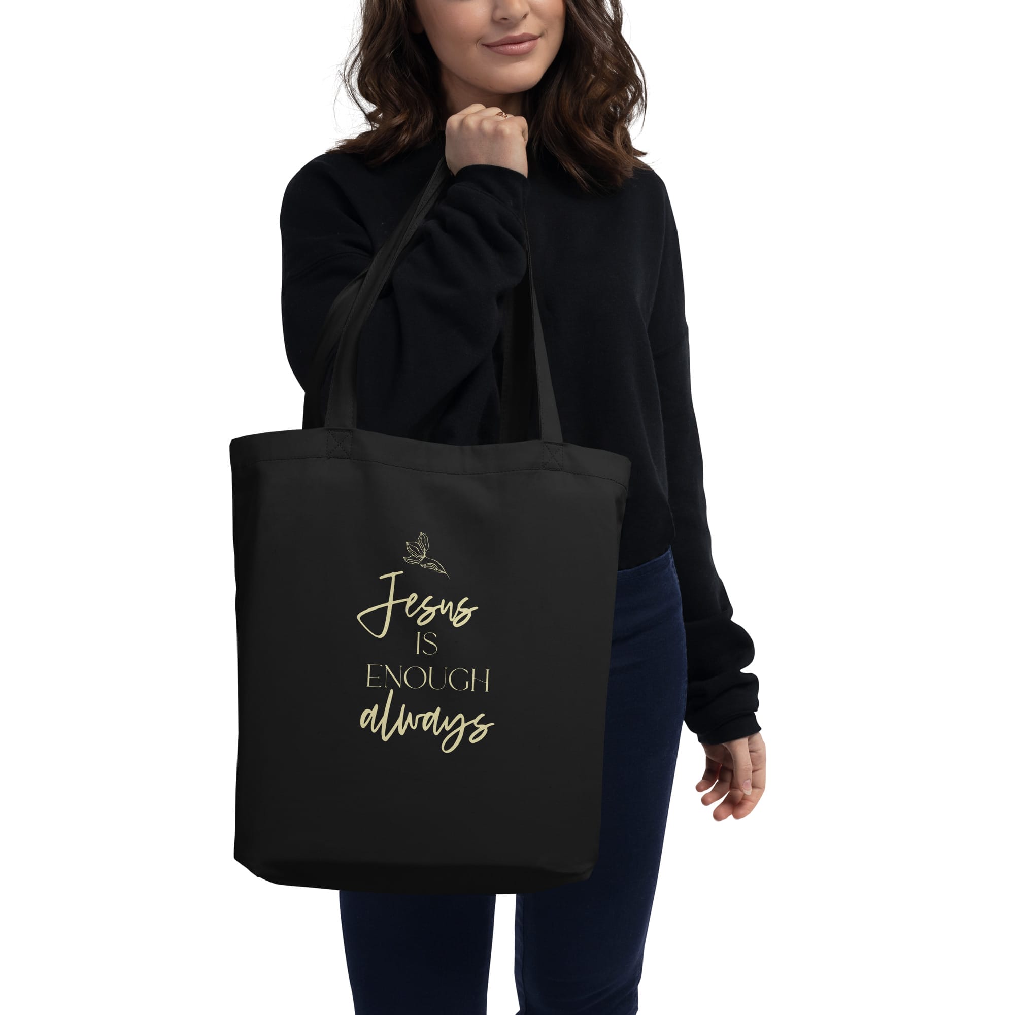 Jesus is Enough Tote Bag