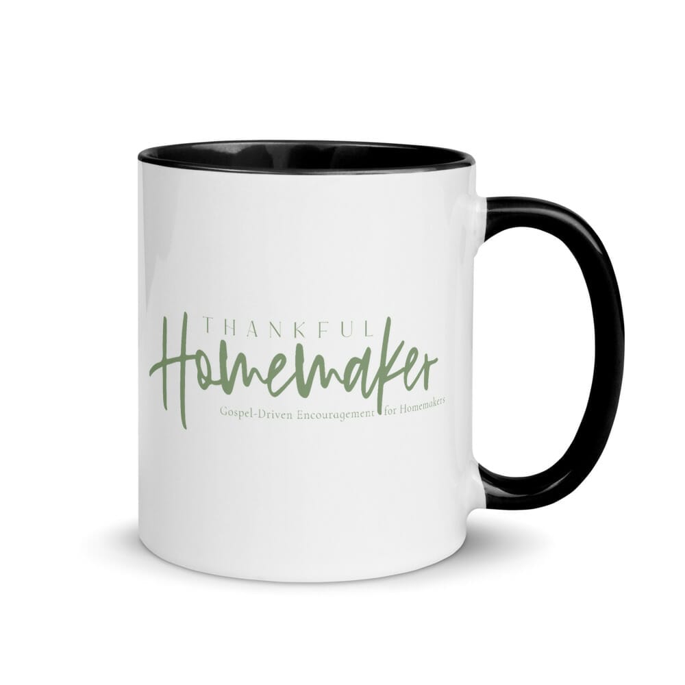 TH Ceramic Gospel-Driven Encouragement Mug - Sage Green - Image 2