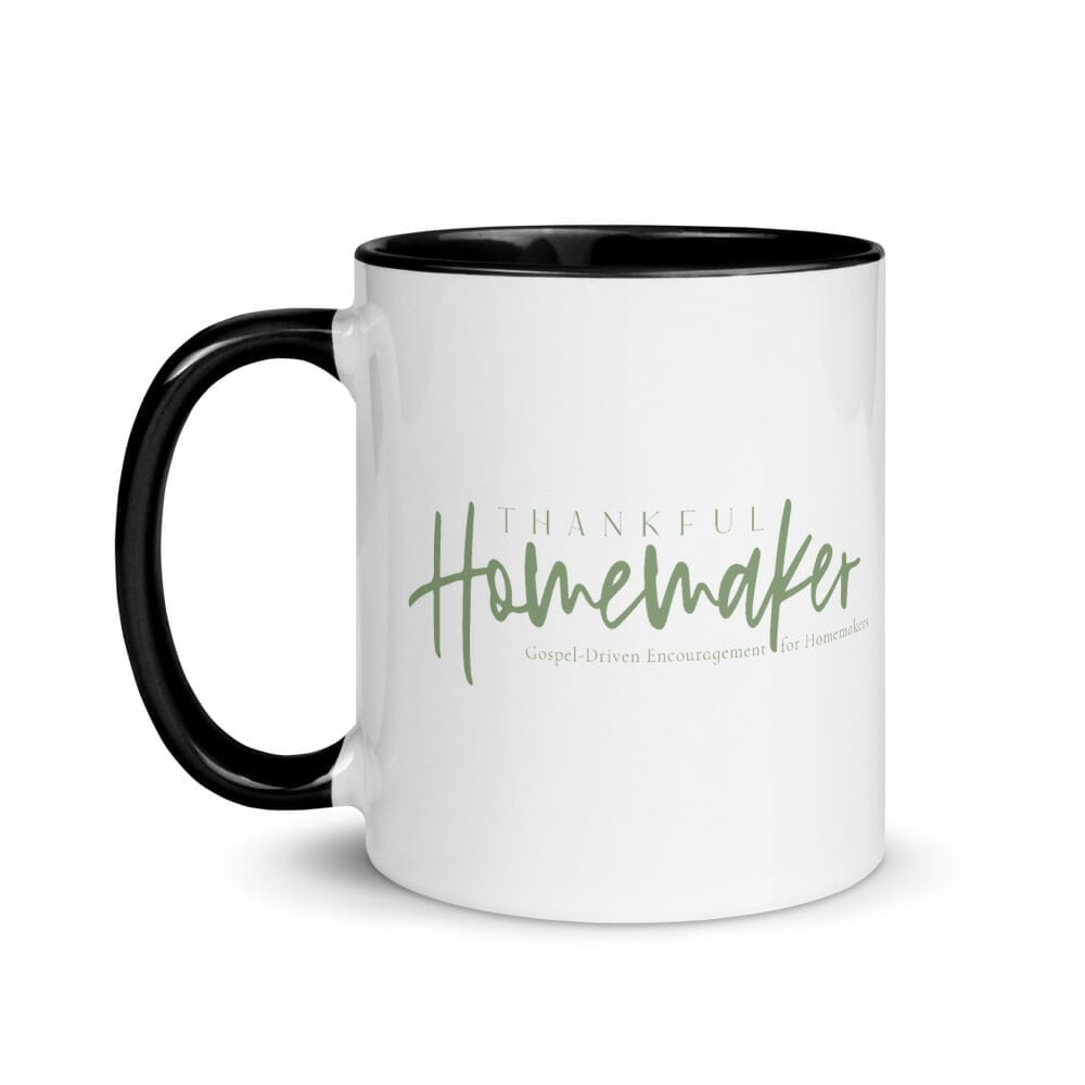 TH Ceramic Gospel-Driven Encouragement Mug - Sage Green - Image 3